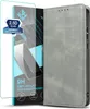 A phone case and screen protector are displayed side-by-side. Produktbild-Vorschau