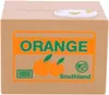A cardboard box designed to look like an orange crate, with the word "ORANGE" printed on it. It has a slot on top, suggesting it's a coin bank. Náhľad obrázku produktu