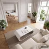 home24 Couchtisch - Hochglanz Weiß / Hochglanz Lava Produktbild-Vorschau 3