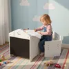 Set da pranzo per bambini Relaxdays, 2 pezzi, tavolo e Anteprima dell’immagine prodotto 2