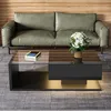 Table basse Sweiko, noir brillant. Tables d'appoint, tables Voir les images du produit 4