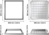 Couvercle de regard SucceBuy avec cadre 60 x 60 cm, Voir les images du produit 8