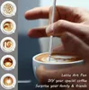 350ml Milchkännchen Edelstahl Handheld Aufschäumkännchen, Produktbild-Vorschau 6