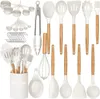 Set d'ustensiles de cuisine, antiadhésif, silicone, Voir les images du produit 1