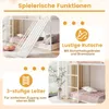 COSTWAY Hochbett 90x200cm mit Rutsche, Leiter & Dach, Produktbild-Vorschau 3