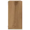 A close-up side view of a wooden cube shelf. Anteprima dell’immagine prodotto