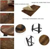 A collage of images showcasing the features and details of a wooden and metal chair. Náhľad obrázku produktu