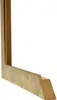 A corner piece of a picture frame, shown at an angle against a white background. Produktbild-Vorschau