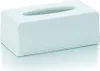 A white tissue box on a white background. Produktbild-Vorschau