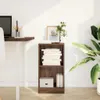 vidaXL Libreria marrone effetto rovere 40x24x76 cm Anteprima dell’immagine prodotto 3