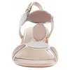 MARCO TOZZI Damen Sandale Textil Sandalette Metallic Produktbild-Vorschau 7