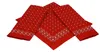 Betz 3er Pack Nickituch mit blauen Herzen Halstuch Bandana Produktbild-Vorschau 2
