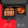 11-liter-heißluftfritteuse (ölfrei) Moulinex EZ942HF0 Produktbild-Vorschau 4