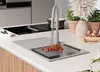 PRIMAGRAN Spülbecken Grau 70x44cm, Granitspüle 1 Becken + Produktbild-Vorschau 7