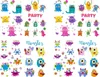 Oblique Unique Temporäre Klebetattoos Kinder Tattoo Set - Produktbild-Vorschau 1