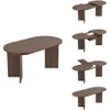 Tavolo da pranzo allungabile in legno 160/200 cm "Sorell" - Anteprima dell’immagine prodotto 3