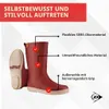 Dunlop Amsterdammer. Stylische Regenstiefel fur Damen, Rot, Produktbild-Vorschau 4