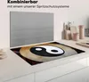 KitchenYeah© Herdabdeckplatte Yin und Yang auf Stein , Produktbild-Vorschau 3