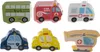 Hrací sada puzzle podložka dřevěné stavební bloky s písmeny Náhled obrázku produktu 9