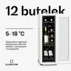 Klarstein Chłodziarka do wina, 1 strefa, Mała lodówka na Podgląd zdjęcia produktu 3