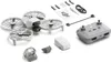 A collection of drone components and accessories laid out on a white background. Produktbild-Vorschau
