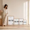 Ramka na zdjęcia i plakaty 50x70 cm, dąb Wotan, MDF – Podgląd zdjęcia produktu 6