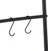 Relaxdays Handtuchleiter, 5 Sprossen & Haken, HxB: 178x58 Produktbild-Vorschau 5