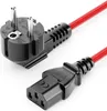 deleyCON 7,5m Kaltgerätekabel - Nylon Kabel - Netzkabel Produktbild-Vorschau 1