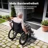 Rampa Wiltec 900x80x8 mm per sedia a rotelle e rollator, Anteprima dell’immagine prodotto 9