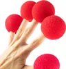 com-four® 24x Clownsnasen aus Schaumstoff - Ø 5cm - falsche Produktbild-Vorschau 5