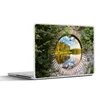 MuchoWow® Laptop Aufkleber Sticker Cover Bäume - Wasser - Produktbild-Vorschau 1