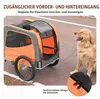 VEVOR Hondenkar 30 kg, Fietskar van koolstofstaal + 600D Productafbeelding-voorbeeld 5