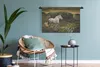 MuchoWow® Wandteppich Wandbehang Pferd - Weiß - Island Produktbild-Vorschau 5