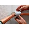 PVC Isolierbogen mit weicher Dämmeinlage 90 Grad hellgrau Produktbild-Vorschau 9