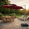 Support de parasol Relaxdays, remplissable, avec roulettes Voir les images du produit 3