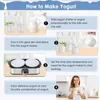 Jogurt Maker 2L Veľká kapacita Automatická regulácia Náhľad obrázku produktu 6