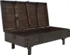 The Living Store Couchtisch Massivholz Vintage-Stil 120 x Produktbild-Vorschau 3