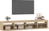 Mobile TV con luci LED Rovere Sonoma 240x35x40 cm Anteprima dell’immagine prodotto 7