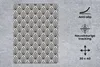 MuchoWow® Mauspad Mousepad Muster - Abstrakt - Schwarz - Produktbild-Vorschau 3