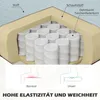 HOMCOM Sofa 2-Sitzer Stoffsofa Couch Polstersofa Loungesofa Produktbild-Vorschau 5