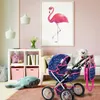Kinderplay Puppenwagen mit verstellbarem Griff – klappbare Produktbild-Vorschau 2