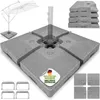 Pied de parasol tillvex® gris granit 90 litres / 120 kg – 4 Voir les images du produit 1