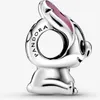 A close-up studio shot of a Pandora charm shaped like a cartoon character. Náhled obrázku produktu