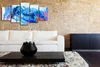 Visario Leinwandbild Abstraktes 200x100 cm – 5-teilig, Bild Produktbild-Vorschau 3
