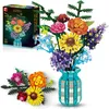 Blume Bausteine für Erwachsene, Bauspielzeug, Blumenstrauß Produktbild-Vorschau 1