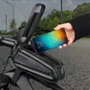 Fahrrad Rahmentasche wasserdicht mit Handyhalter, Produktbild-Vorschau 2