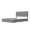 INONEFT Postel s úložným prostorem 160 x 200 cm, dvoulůžko Náhled obrázku produktu 13