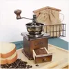 Houten Handmatige Koffiemolen Met Formaling Rustieke Stijl Productafbeelding-voorbeeld 4