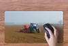 MuchoWow® Mauspad Mousepad Traktor - Blau - Nebel 60x30 cm Produktbild-Vorschau 3