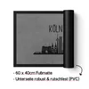 KÖLN Skyline Fußmatte Souvenir Andenken Deutsche Großstädte Produktbild-Vorschau 2